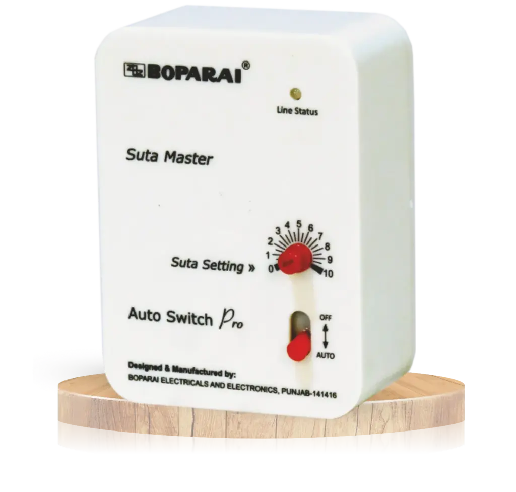 6 Wire Suta Boparai, Suta M.S.C Motor Controller, Automatic Motor Starter, Boparai Tube Well Motor Protection, Electrical Motor Safety Device