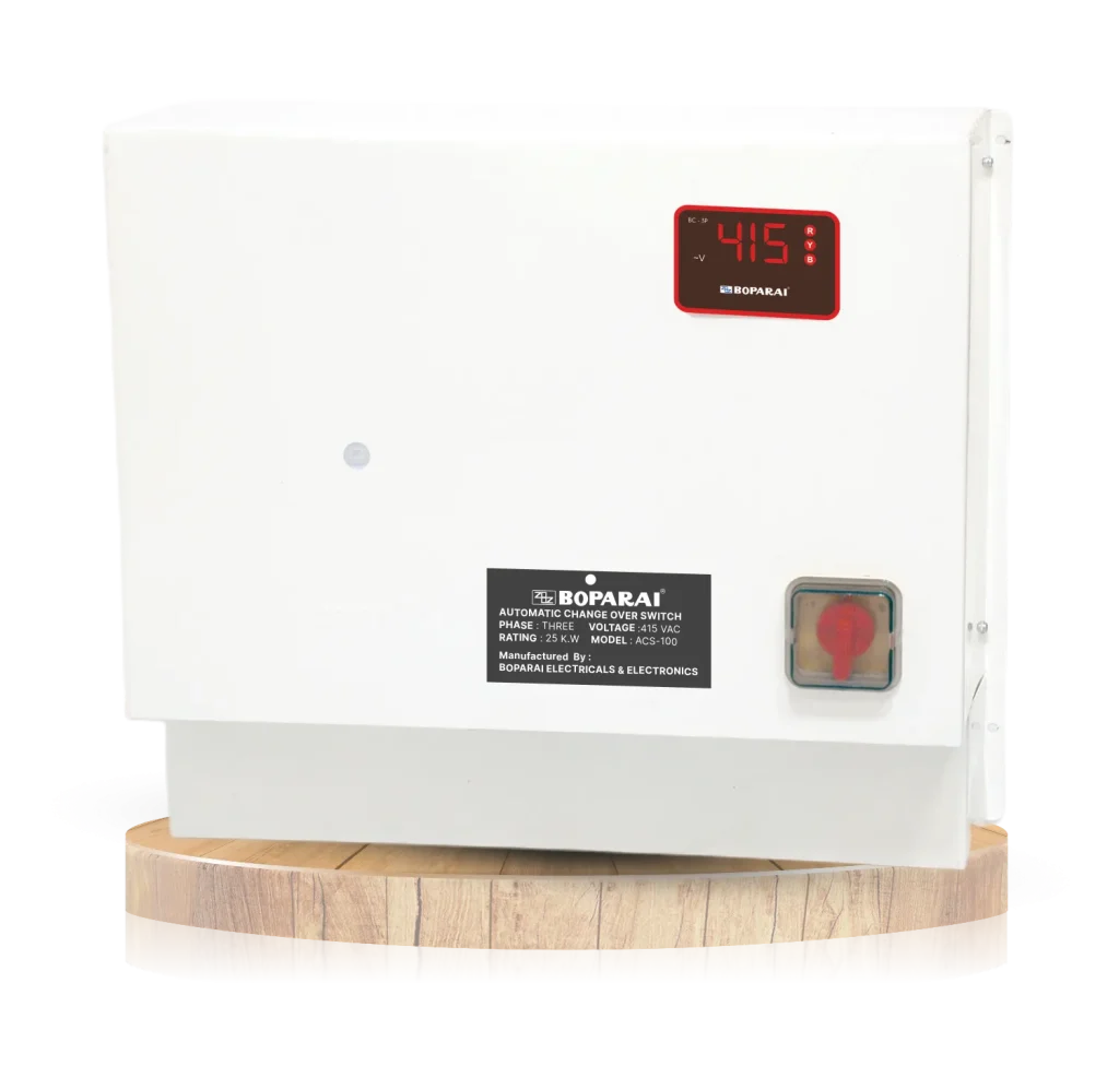 BOPARAI Three Phase ACO Boparai Automatic Changeover Switch
