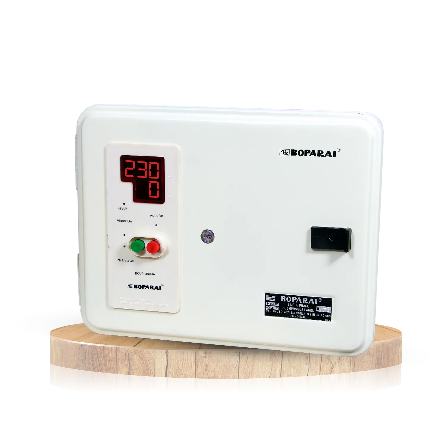 BOPARAI Single Phase Pump Panel with Water Level Controller Boparai Fully Auto