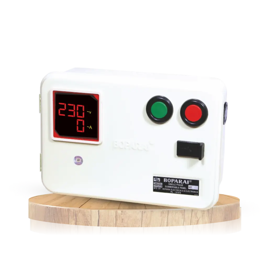 BOPARAI Single Phase Pump Panel Boparai Motor Control
