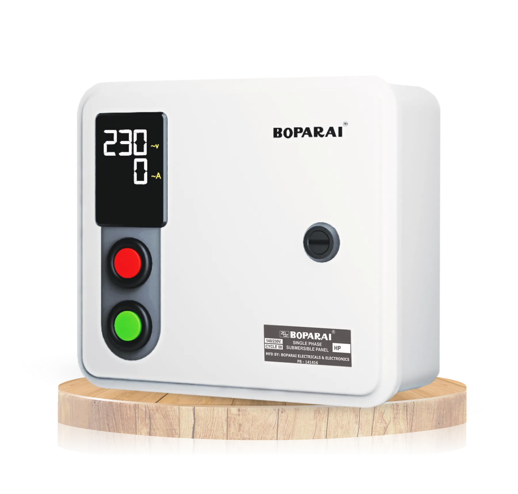 BOPARAI Single Phase Pump Panel Boparai Motor Control