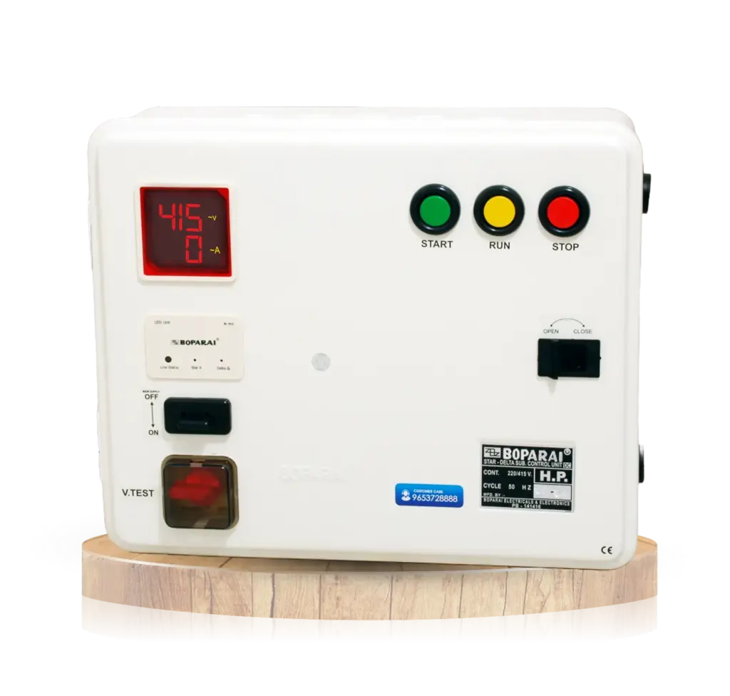 BOPARAI Star Delta Panel Boparai AC Motor Control